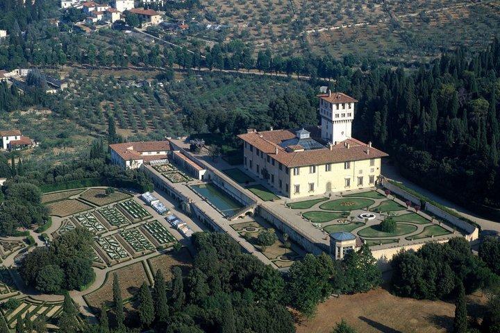 Privé bezoek Florence aan de villa's Castello en Petraia
