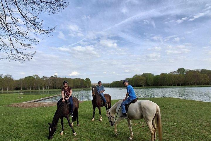 Balade privée à cheval dans le château de Versailles