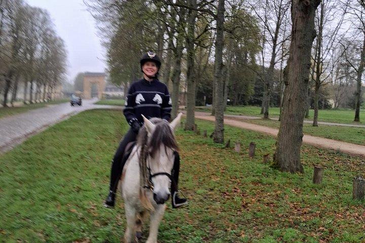Balade privée à cheval dans le château de Versailles