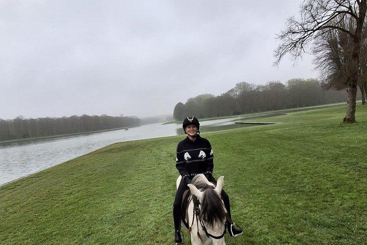 Balade privée à cheval dans le château de Versailles