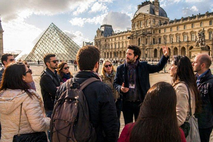 Paris : Louvre Außenführung mit Eintrittskarte