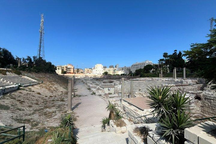 Excursion privée d’une journée à Alexandrie au départ du Caire – Catacombes et Qaitbay