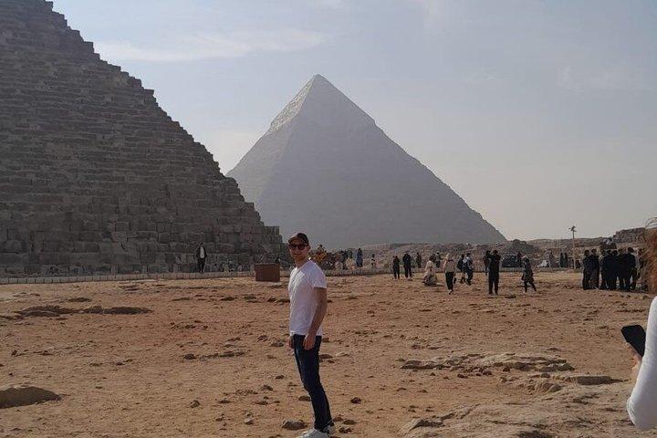 Privat dagstur til Giza pyramider og Saqqara med hotel afhentning