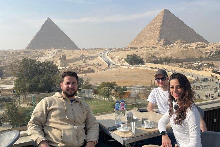 Privat dagstur til Giza pyramider og Saqqara med hotel afhentning