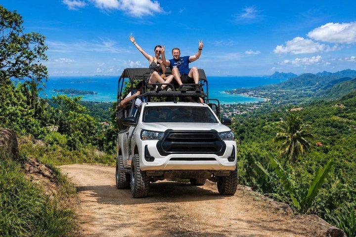 サムイ島4x4ジャングルアドベンチャー（終日ランチ付き）