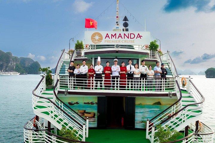 ハノイ発アマンダプレミアクルーズ付きハロン湾2D1Nツアー