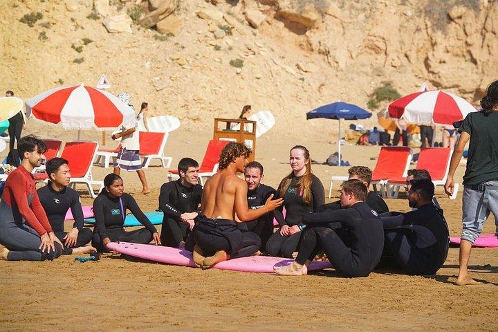 Surf Lesson in Taghazout with Open Group Session
