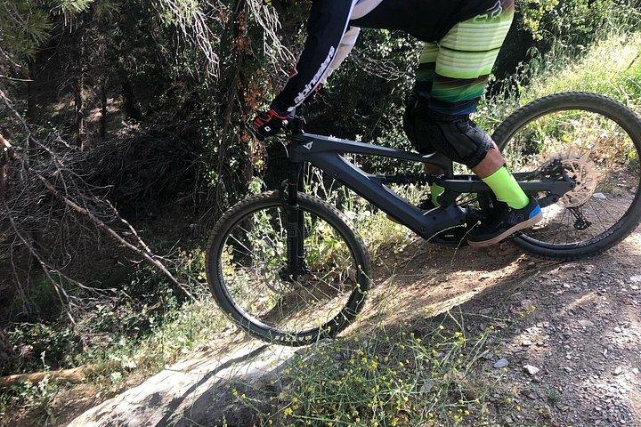 プライベート マウンテン バイク、アテネのイミトス山のトレイル ライド ツアー。