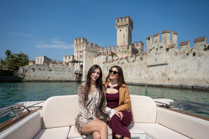 Private romantische Motorbootfahrt ab Sirmione