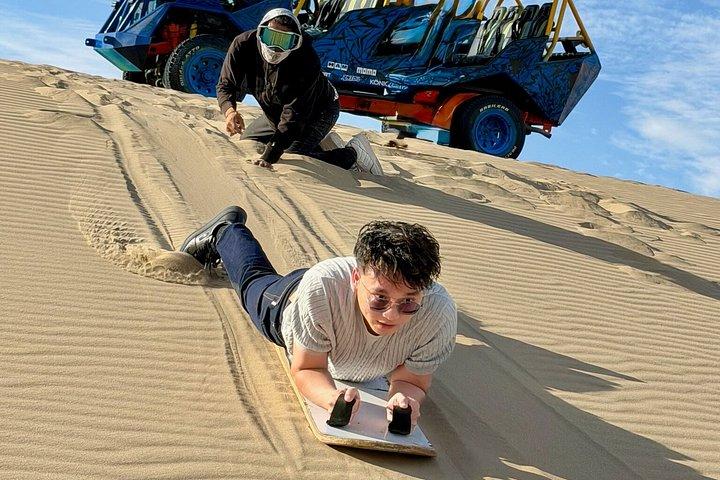 パラカス、ワカチナ、ブドウ園のプライベート 1 日オールインクルーシブ