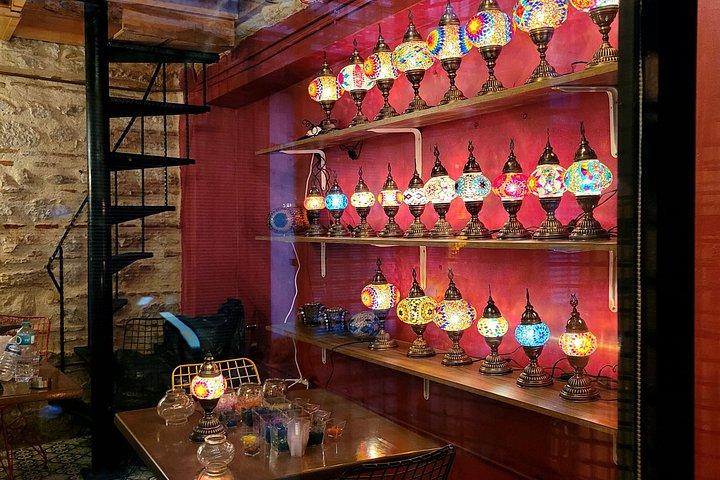 Balatイスタンブールトルコモザイクランプワークショップ-すべて含まれる