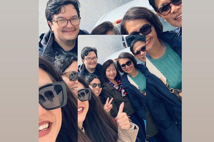 プライベートサントリーニツアーと送迎ミニバン（6名様まで）