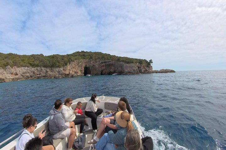 Hurtigbådtur: Kotor Bay-attraktion, Blue Cave og strandtid