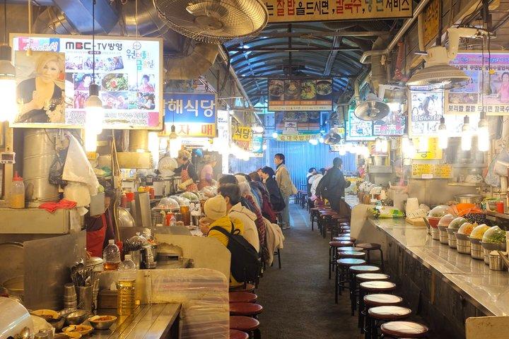 Visite culinaire de Séoul avec 12 + dégustations