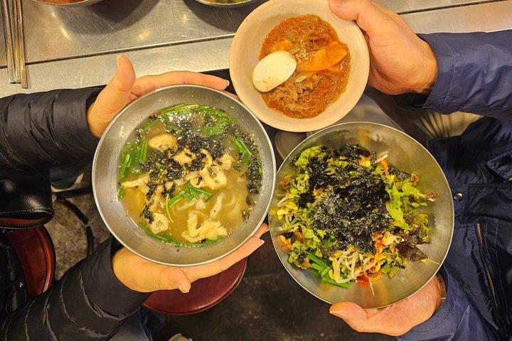 Koreanska kök Seoul matrundtur med 12 + provningar