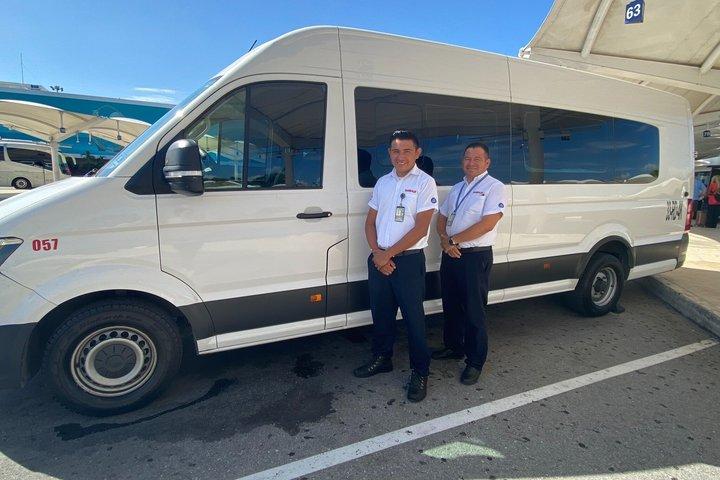 Privater Hin- und Rücktransfer vom Flughafen Cancun nach Tulum