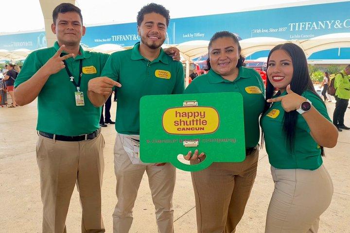 Privater Hin- und Rücktransfer vom Flughafen Cancun nach Tulum