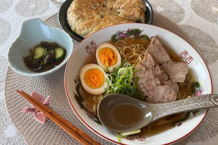 東京プライベートクッキング教室：ラーメン＆餃子、ジャパンホーム体験