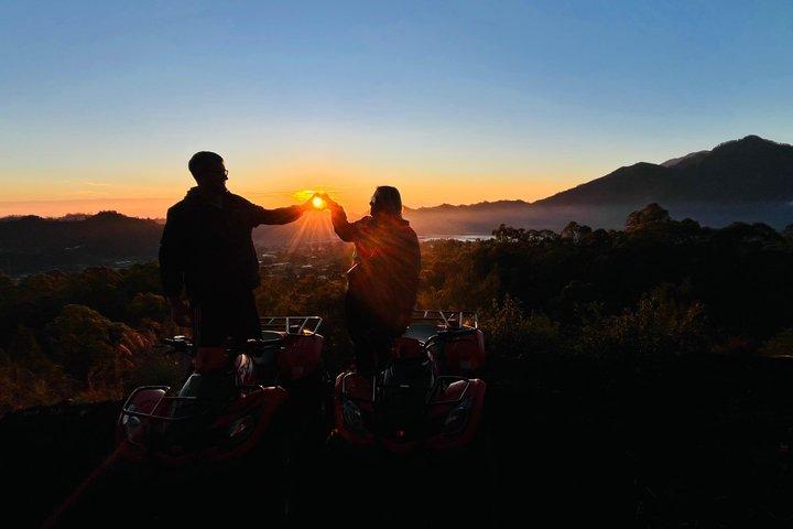 Bali Mount Batur Sunrise ATV Quad Bike e terrazza di riso