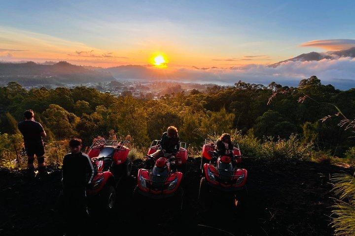 Bali Mount Batur Sunrise ATV Quad Bike com excursão em cascata