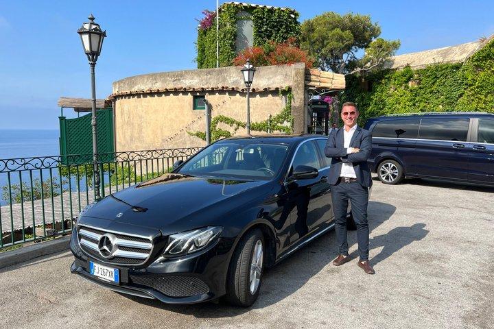 Traslado privado de Positano para Pompéia