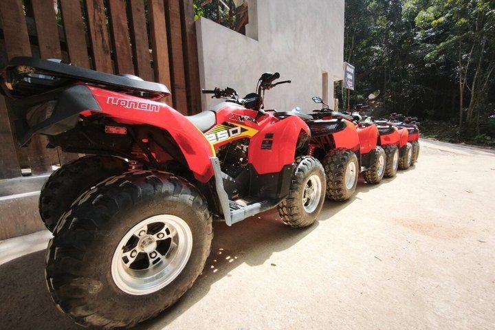 サムイ島ATVクワッドバイクツアー-ジャングルオフロードアドベンチャー