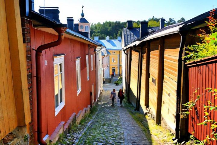 Porvoo Old Town en Riverside Heritage Tour met gids vanuit Helsinki