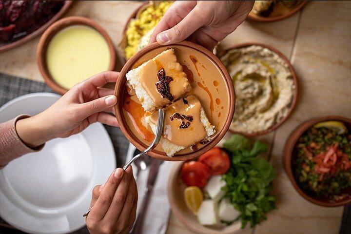 Experiencia privada de almuerzo o cena en el restaurante Jordan Heritage
