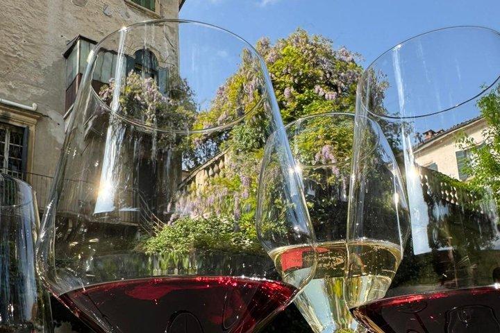 Dégustation de vins secrète dans un jardin caché à Vérone