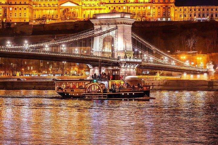 Budapest Paddle Steamer Donau kryssning med Tokaj & Audio Guide