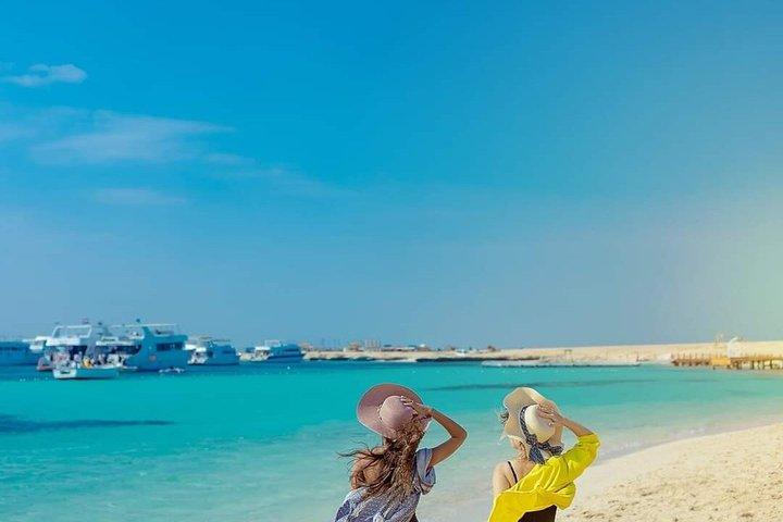 Luksus krydstogt til Hula Hula Island med snorkling dag Hurghada