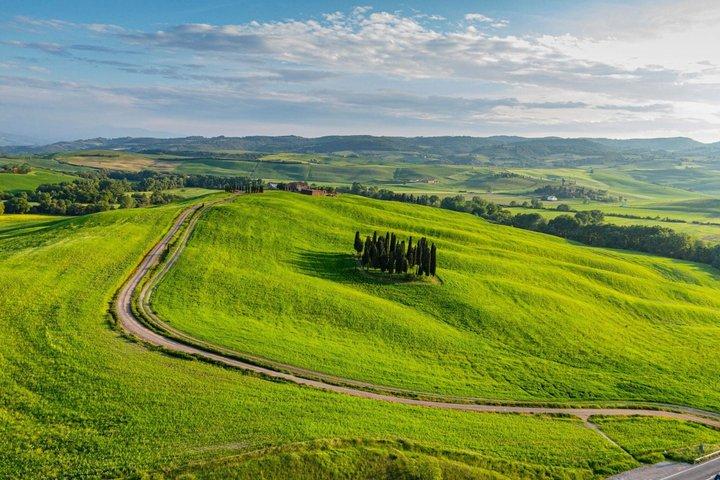 De Rome : Expérience des vins de Toscane avec déjeuner à Montepulciano