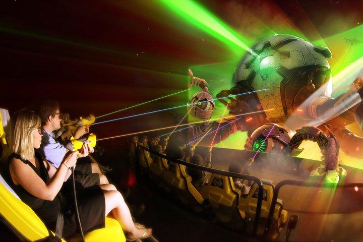 Robot Riot 7D Interactive Alien Robot Battle Ride