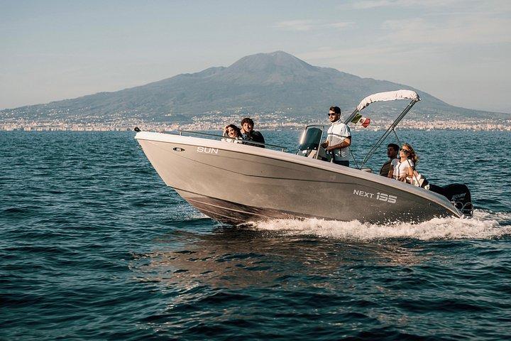 Excursion en bateau privé à l'île de Capri au départ de Sorrente