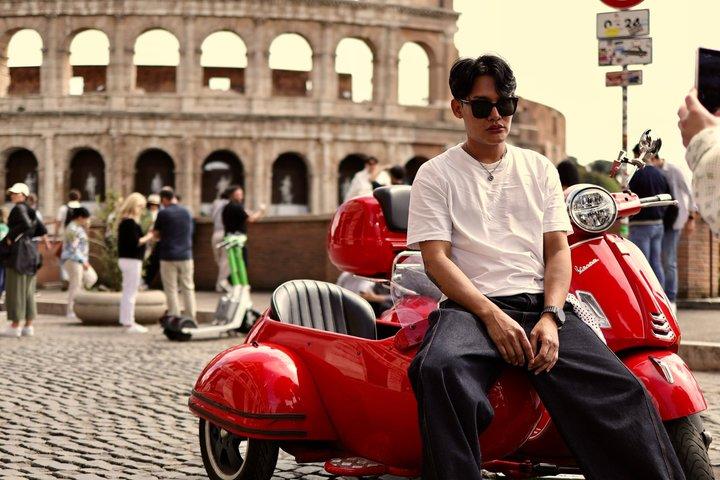 Vespa Sidecar Tour in Rom