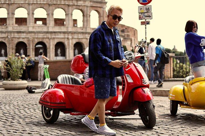 Vespa Sidecar Tour in Rom