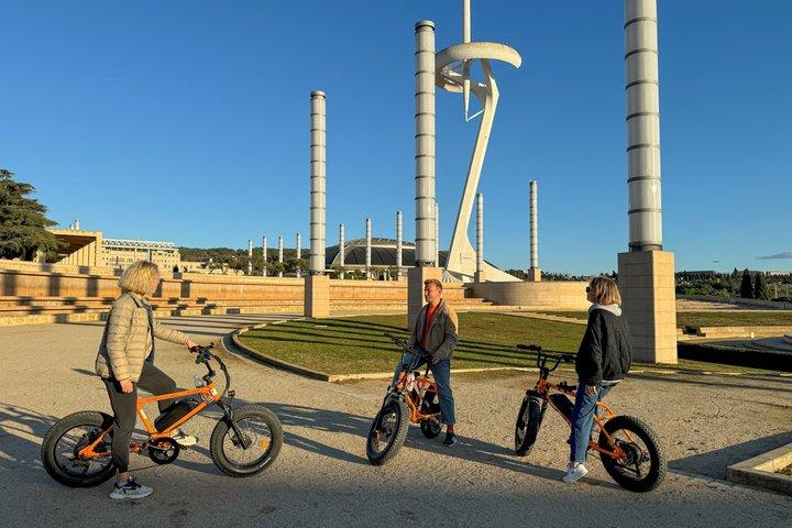 バルセロナモンジュイックEバイクツアー：城、景色＆見どころ