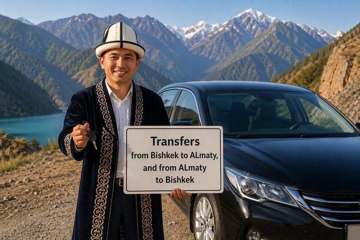 アルマトイへのプライベート送迎ビシュケク（ホテル送迎付き）