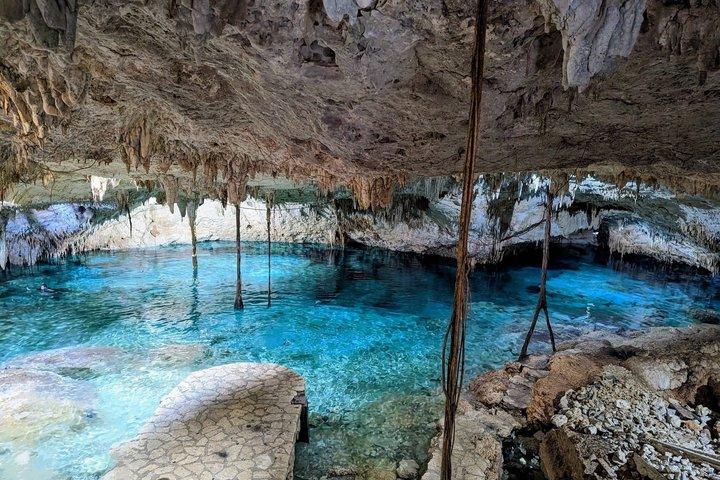 3-Cenoten-Abenteuertour in kleiner Gruppe