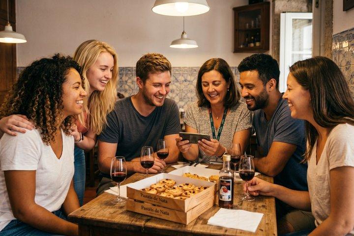 Tour di degustazione di cibo e vino di Lisbona