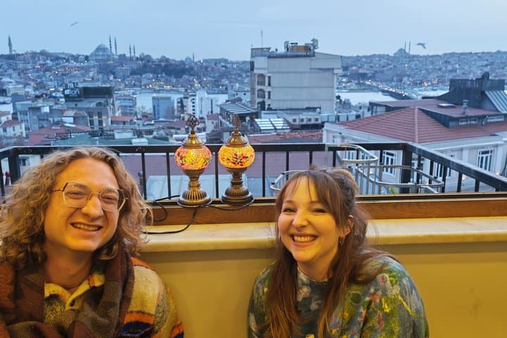 Istanbul Mosaic Lamp Workshop with View, Treats & Surprise Gifts
