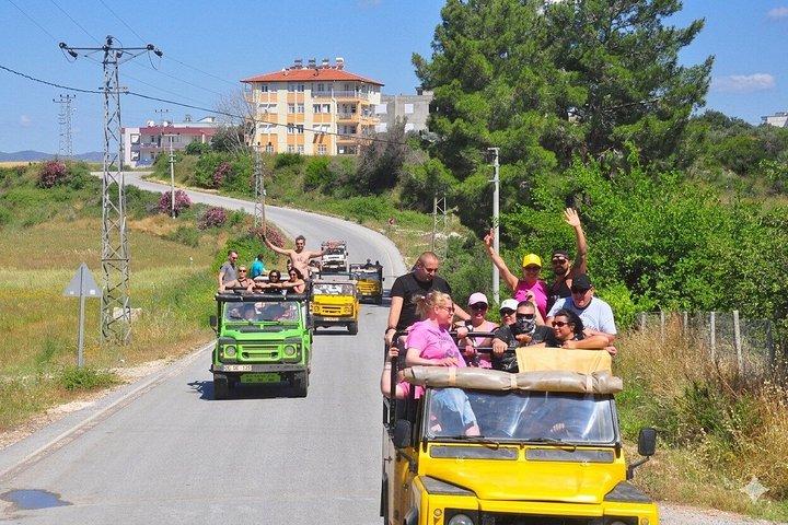 サイドジープサファリアドベンチャー（水上ファイトとランチ付き）