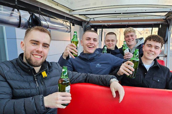 グダンスクパーティーバスアドベンチャーアルコール付き＆バギーで最高の楽しみ