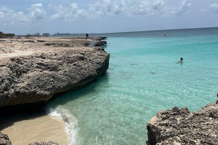 Aruba Island Private Jeep Tour Arikok Park & Baby beach