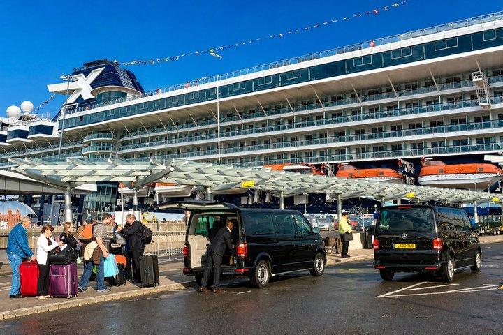 Hafen An- oder Abreise Gemeinsame Fahrt nach London und Southampton