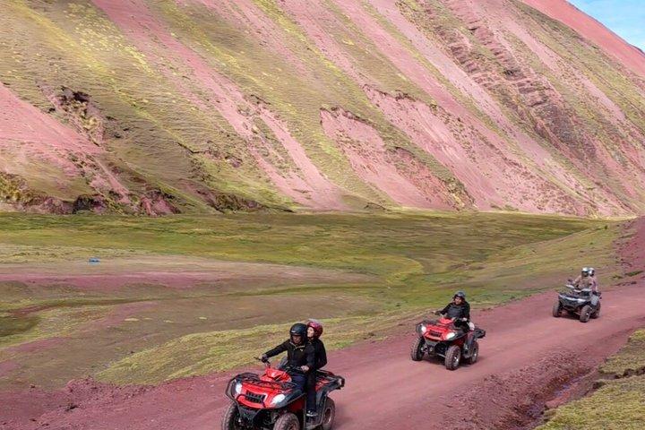 Private Rainbow Mountain & Red Valley by ATV | Flexible Hours