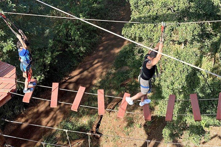 Adventure Course Extreme Including Climbing Wall & Rappel