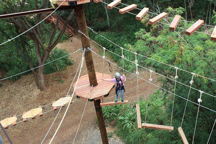 Adventure Course Extreme Including Climbing Wall & Rappel
