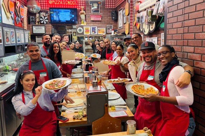 Clases prácticas de pizza en Nueva York