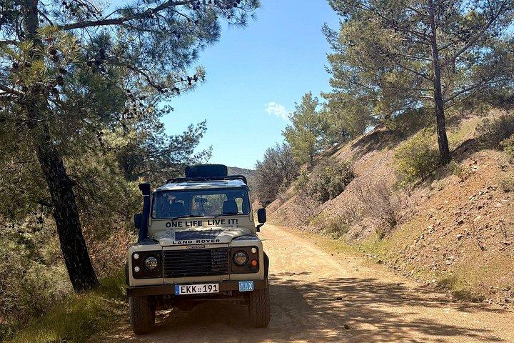 Troodos Mountains Jeep Tour with Wine Tasting